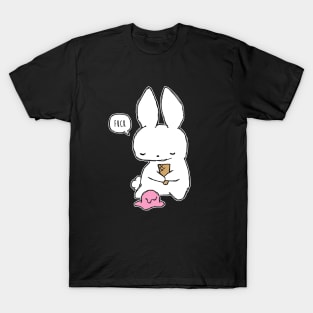 Ice Cream Fail Bunny T-Shirt